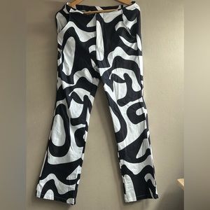 Black & White Pants